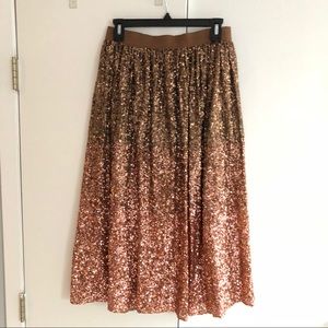 LC Lauren Conrad Runway sequin midi